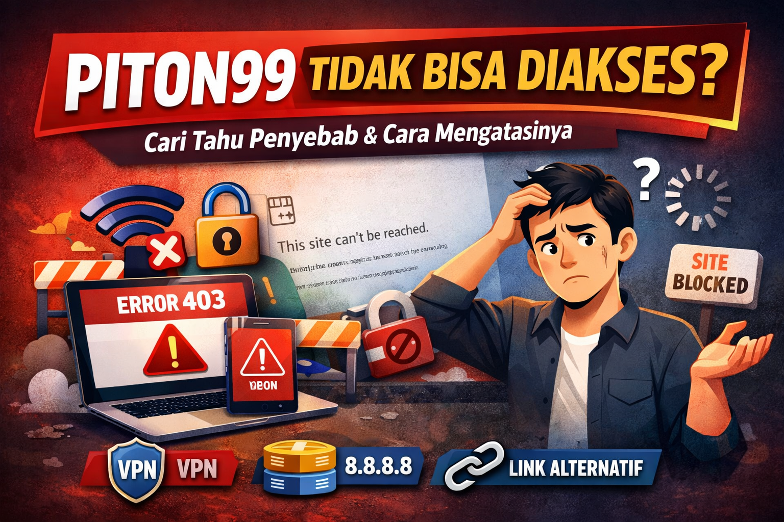 PITON99 tidak bisa diakses hari ini