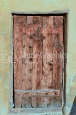 Ancient wooden door, Rasnov, Brasov, Romania
