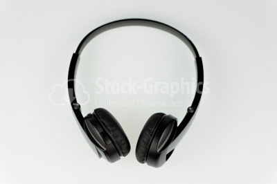 Black headphones