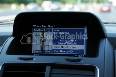 Car interior - Stock Image