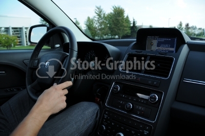 Car interior - Stock Image