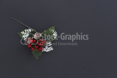 Christmas decoration on a white background 