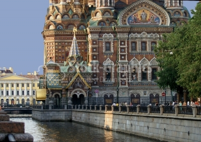Church in St. Petersburg - Stock Image