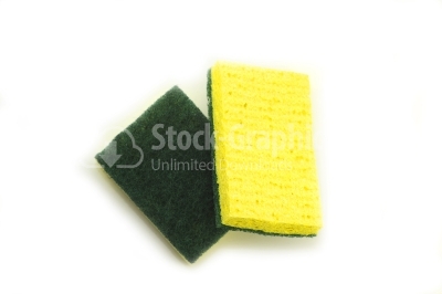 Cleaners, detergents, household cleaning sponge for cleaning
