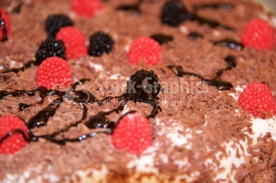 Close up of a cake
