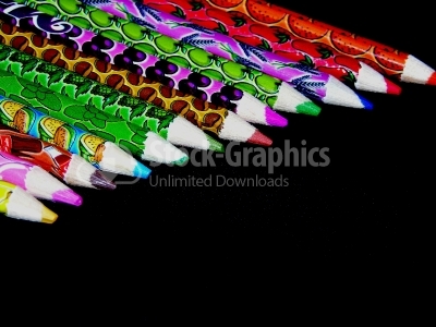 Color pencils - Stock Image