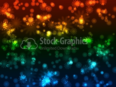 Colorful Blurred Lights Background
