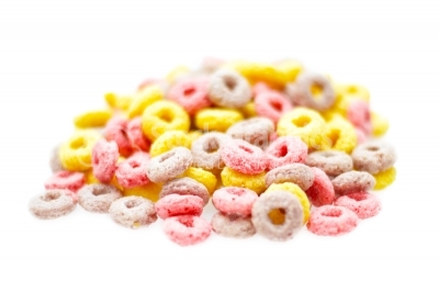 Colorful cereal