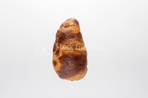 Curved Croissant, Pastry side view