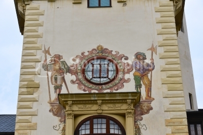 Decoration on Peles Castle