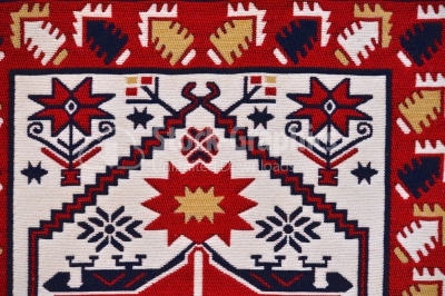 European geometric carpet
