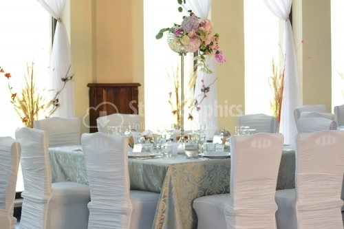 Fancy wedding table