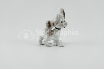 Figurine of a dog - Stock Image