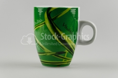 Green Cup - Stock Image