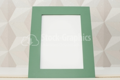 Green picture frame