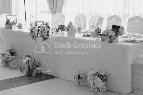 Groom wedding table