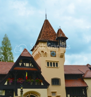 Medieval castle in Romania