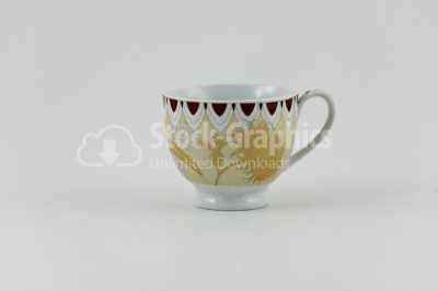 Mug for coffee on white background