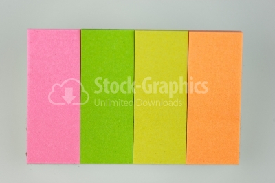 Multicoloured Note Paper