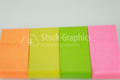 Multicoloured Note Paper