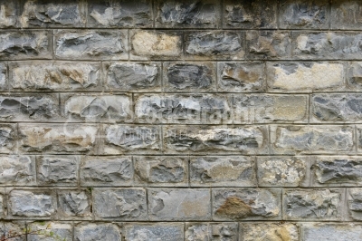 Natural granite wall unfinished greenish yellow mold texture