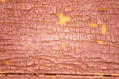 Painted old wooden wall (red background)