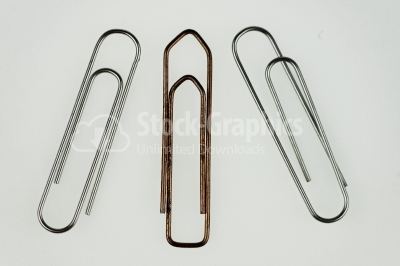 Paper Clips - Stock Image