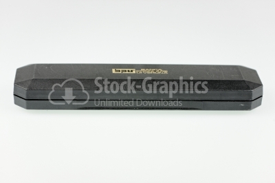 Pen case on White Background - Stock Image