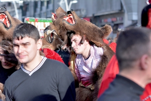Romanian rituals performed by participants who make-it noise to dispel the malevolent spirits. Bear Dance being the most popular