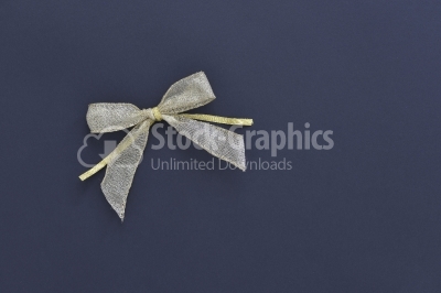 Silver Ribbon Bow 