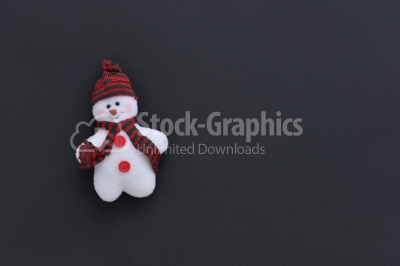Snowman Isolated Christmas Decoration