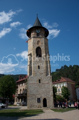 Stephen's Tower, Independence Square, Piatra-Neamt, Transylvania