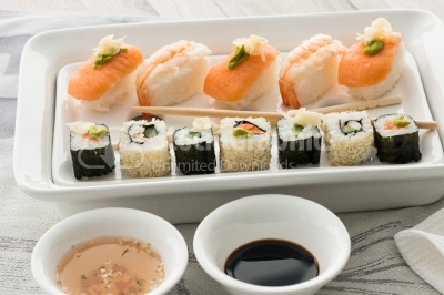 Sushi meal