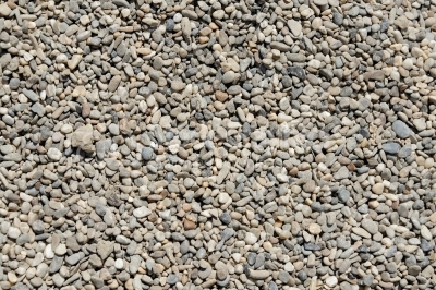 Tapered and rounded pebbles