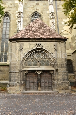 The Black Church Entrance