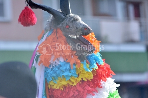 The goat. Winter traditions and Custom festival of Romania