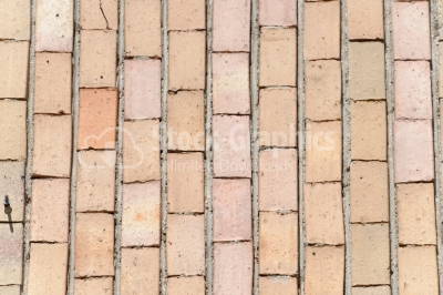Vertical brick wall texture background