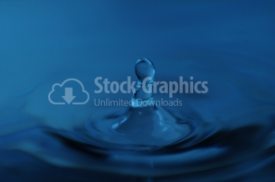 Water drop - Stock Image