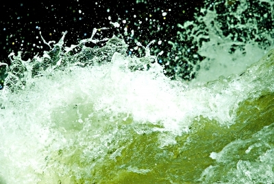 Water Flow Detail - Stock Image