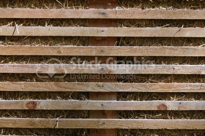 Wooden fence texture