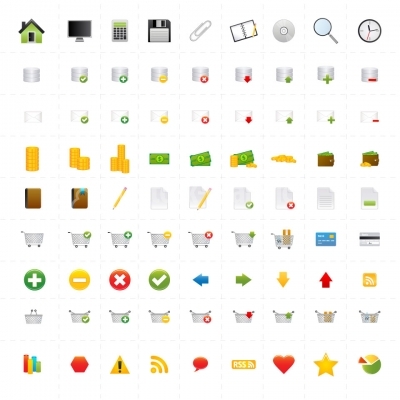 81 Vector Web Icons