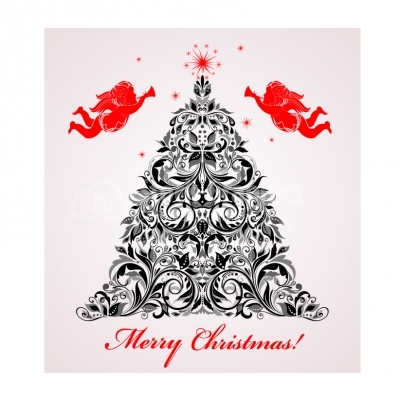 Christmas tree - Illustration
