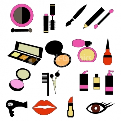 Cosmetic Products Collection - Illustration