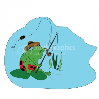 Fishing frog