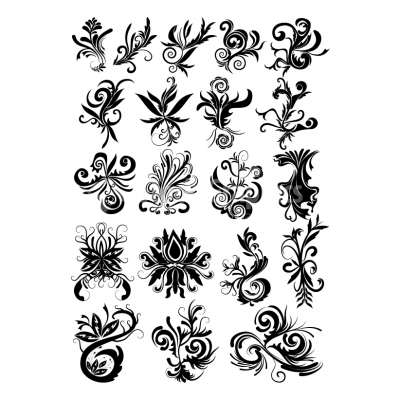 Swirls and ornaments (544)