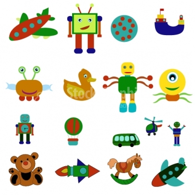 Kids Toy Collection- Illustration