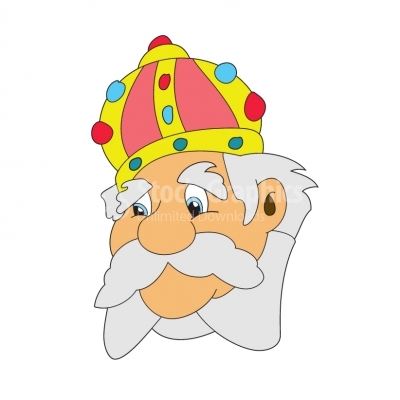 King head - Illustration