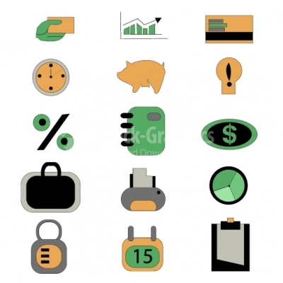 Office & Business icons - Illustration