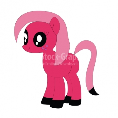 Pink Pony - Illustration