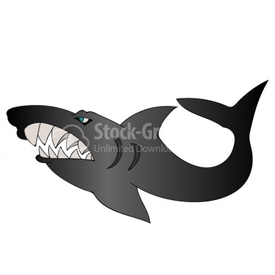 Toothy shark 